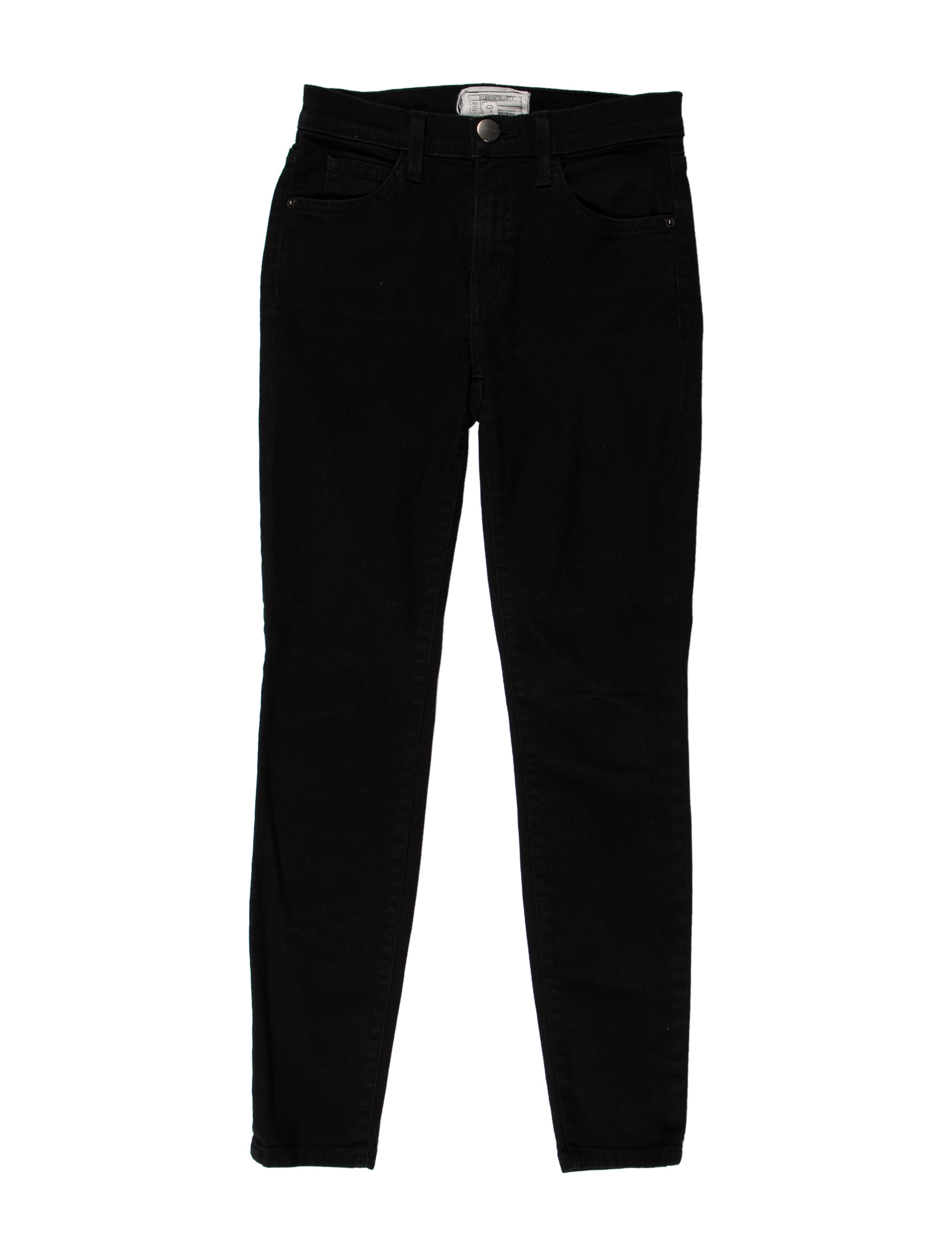 Current/Elliott Mid-Rise Skinny Leg Jeans