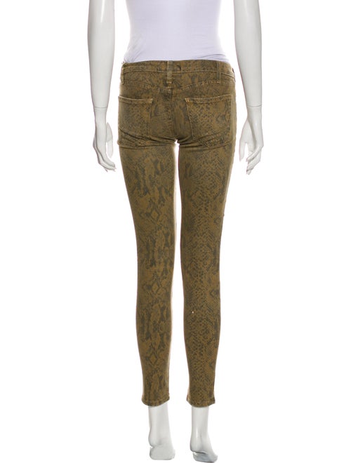 Current/Elliott Low-Rise Skinny Leg Jeans