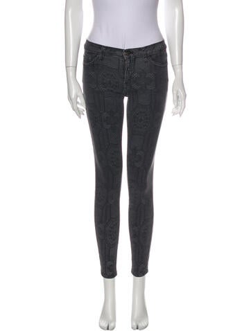 Current/Elliott Jeans Low-Rise Skinny Leg S