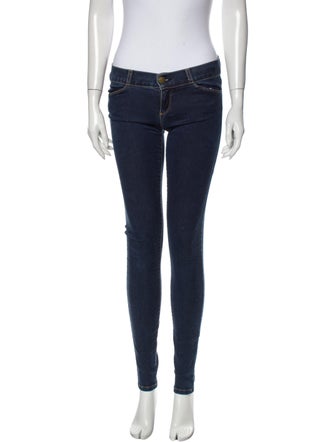 Current/Elliott Low-Rise Skinny Leg Jeans