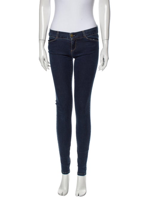 Current/Elliott Low-Rise Skinny Leg Jeans