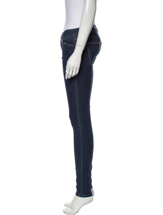 Current/Elliott Low-Rise Skinny Leg Jeans