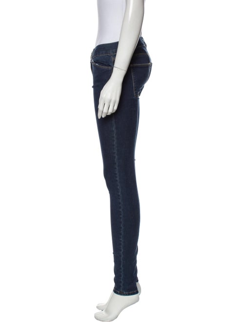Current/Elliott Low-Rise Skinny Leg Jeans