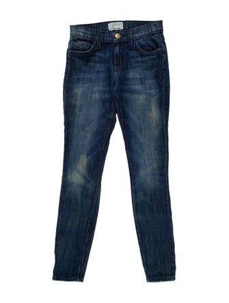 Current/Elliott Mid-Rise Skinny Leg Jeans