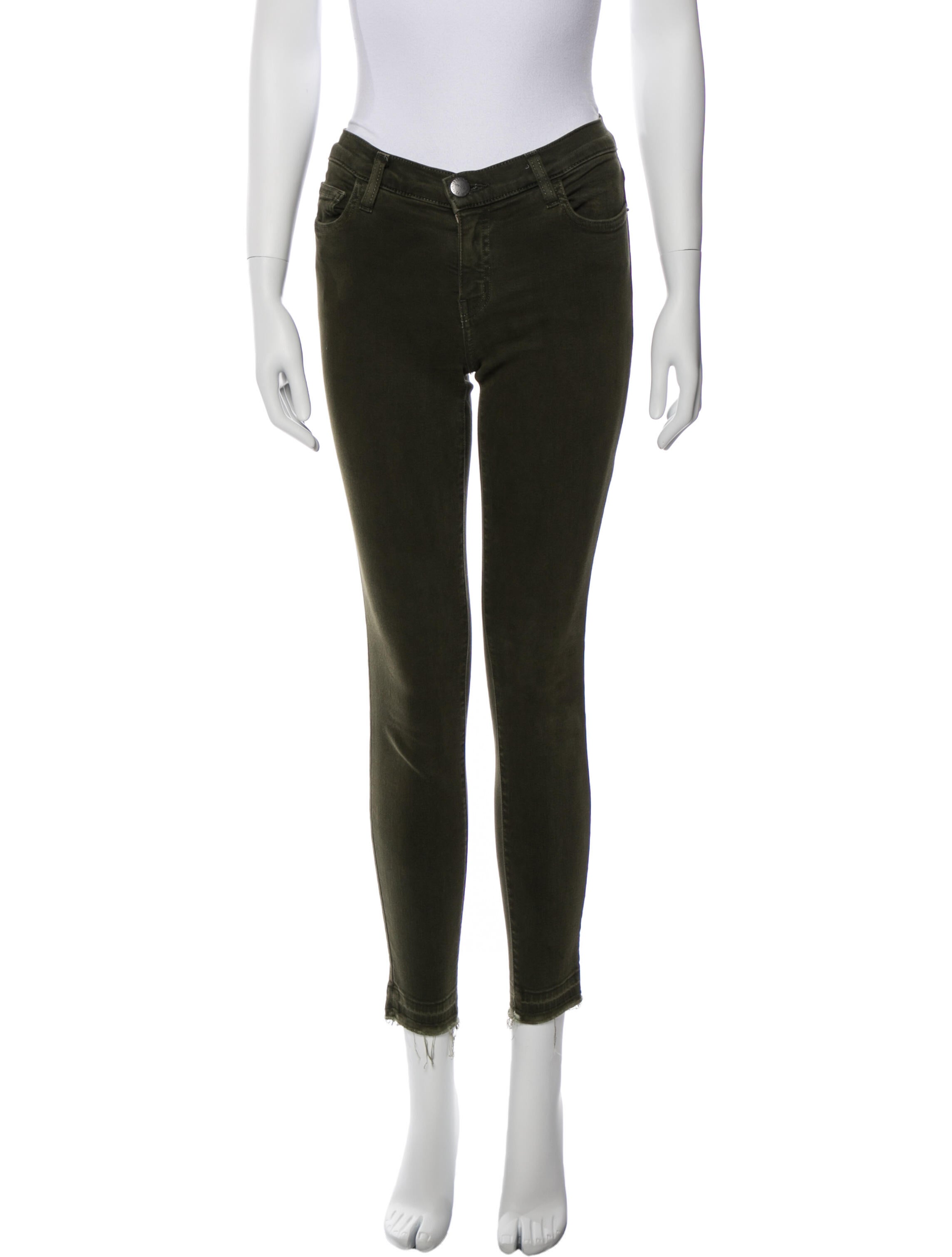 Current/Elliott Mid-Rise Skinny Leg Jeans