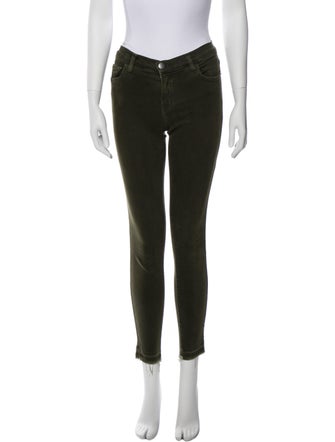 Current/Elliott Mid-Rise Skinny Leg Jeans