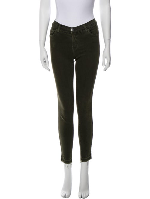 Current/Elliott Mid-Rise Skinny Leg Jeans