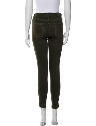 Current/Elliott Mid-Rise Skinny Leg Jeans