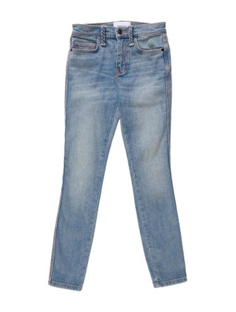 Current/Elliott Mid-Rise Skinny Leg Jeans