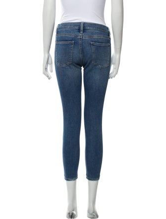 Current/Elliott Mid-Rise Skinny Leg Jeans