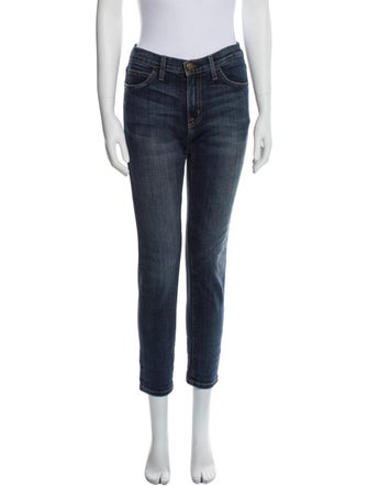 Current/Elliott Mid-Rise Skinny Leg Jeans