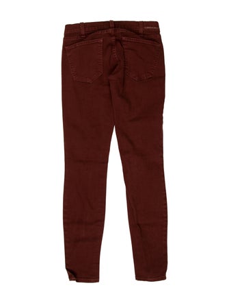 Current/Elliott Low-Rise Skinny Leg Jeans