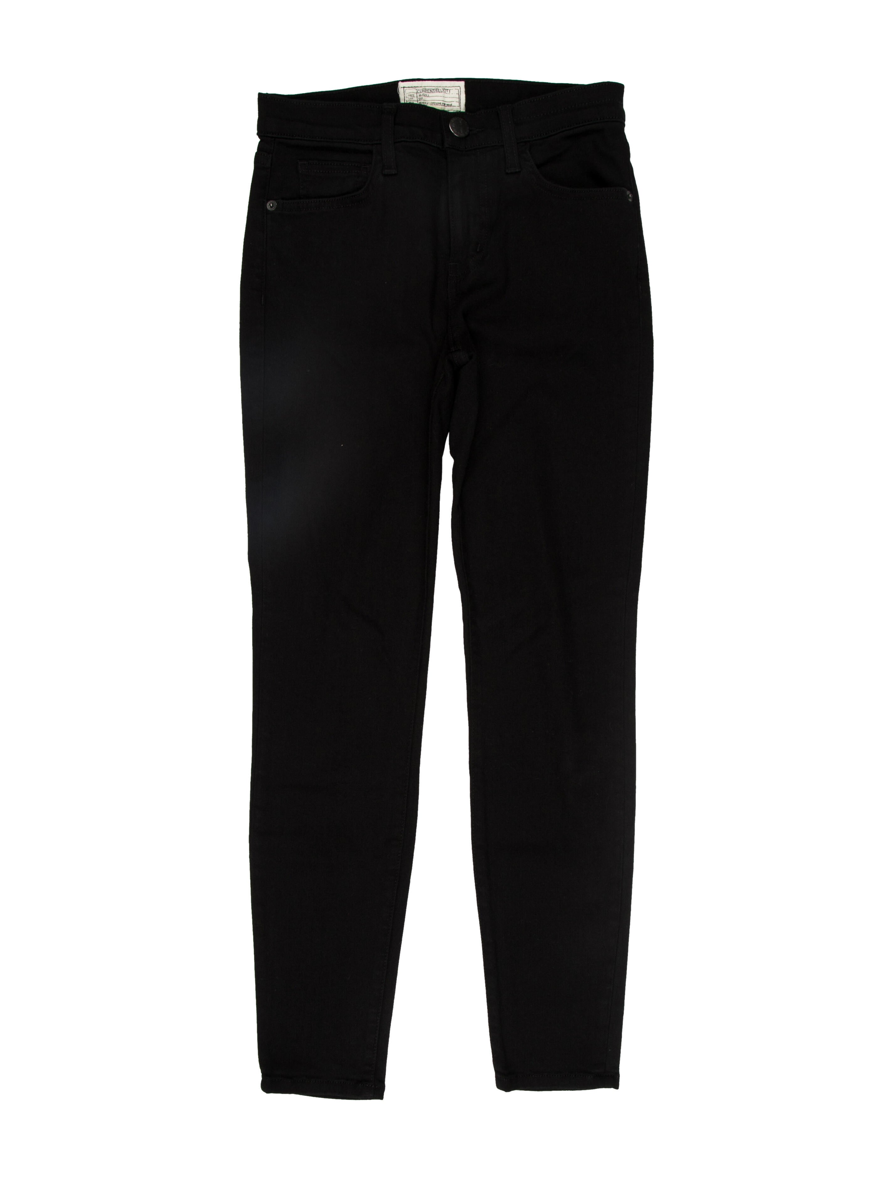 Current/Elliott Mid-Rise Skinny Leg Jeans