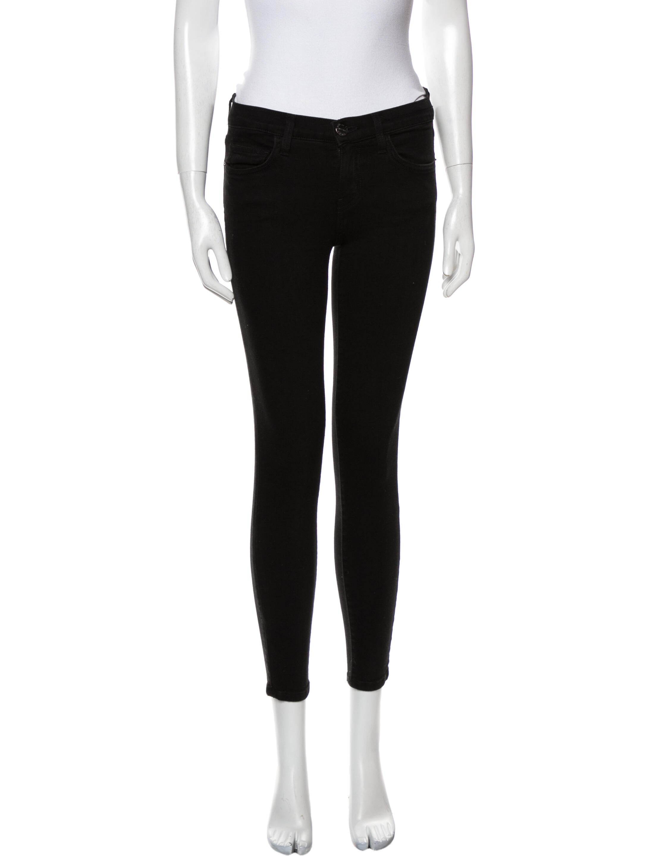 Current/Elliott Mid-Rise Skinny Leg Jeans