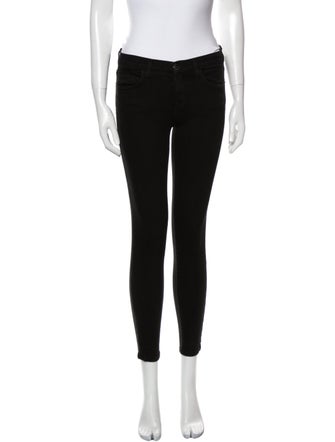 Current/Elliott Mid-Rise Skinny Leg Jeans