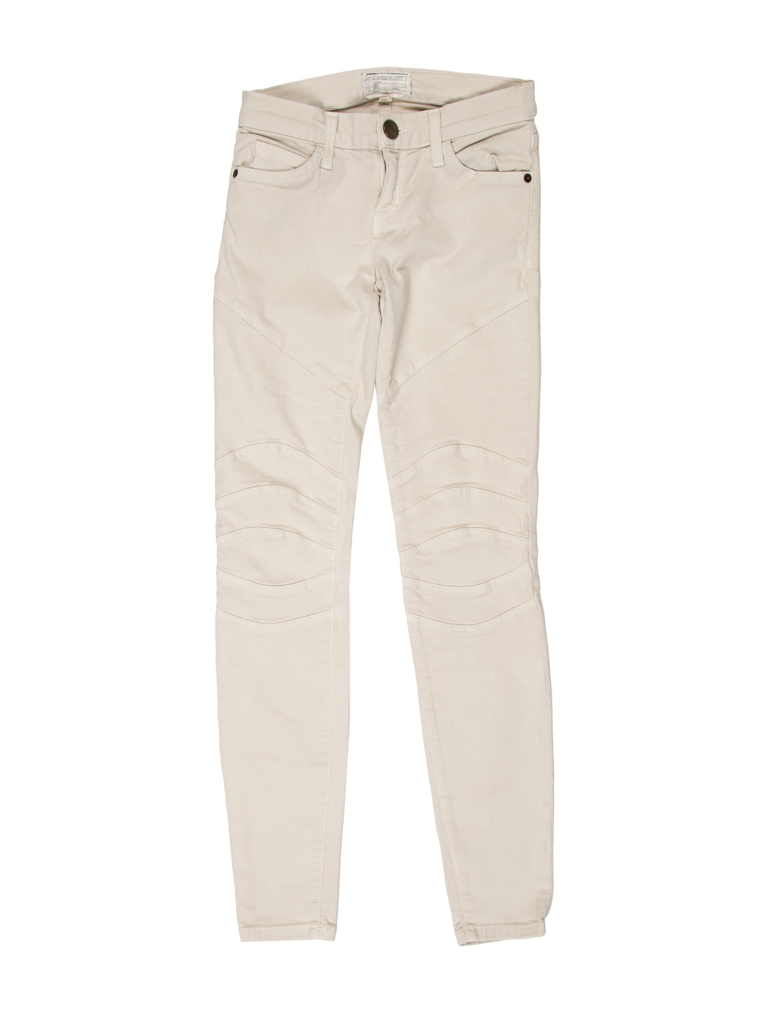 Current/Elliott Low-Rise Skinny Leg Jeans