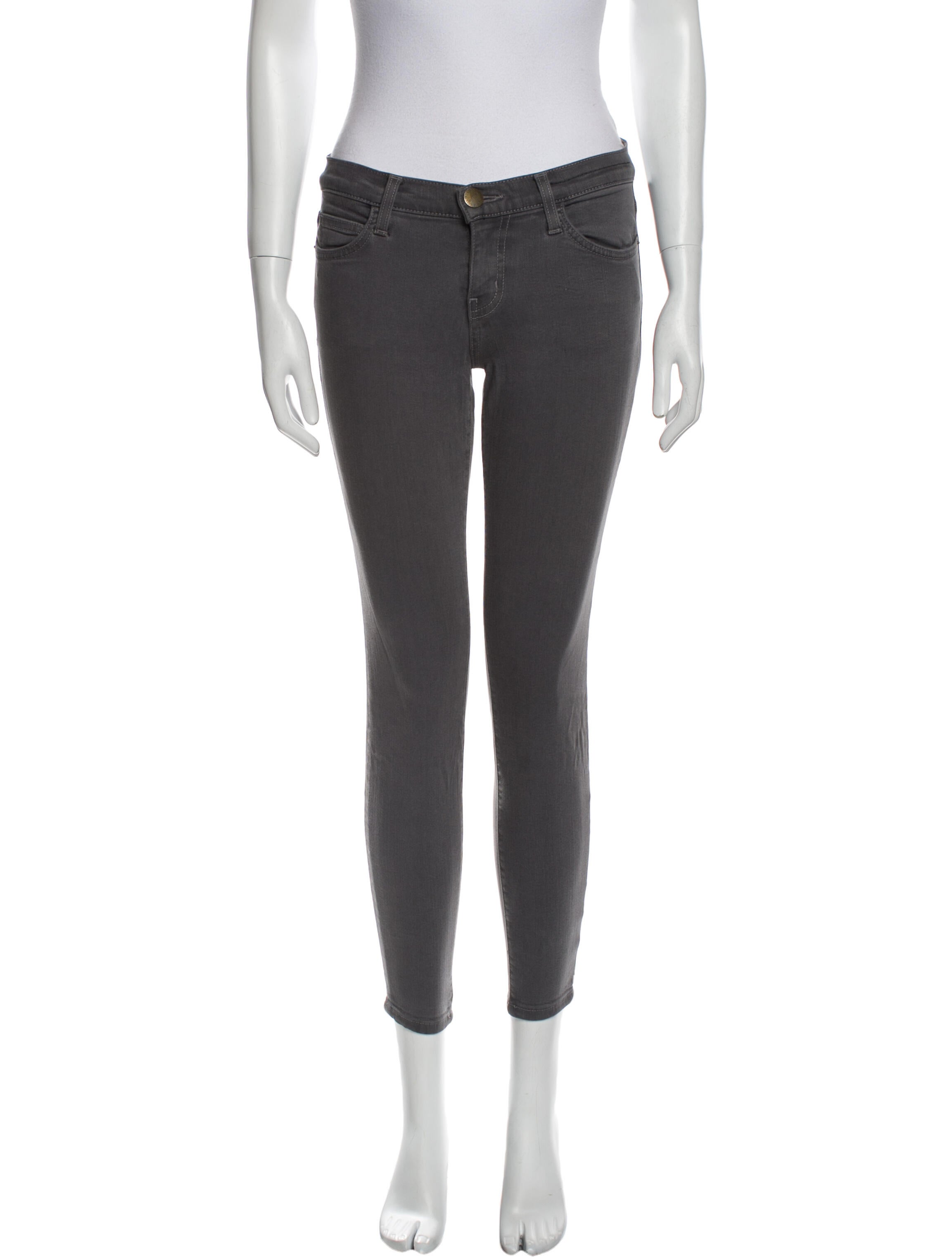 Current/Elliott Low-Rise Skinny Leg Jeans