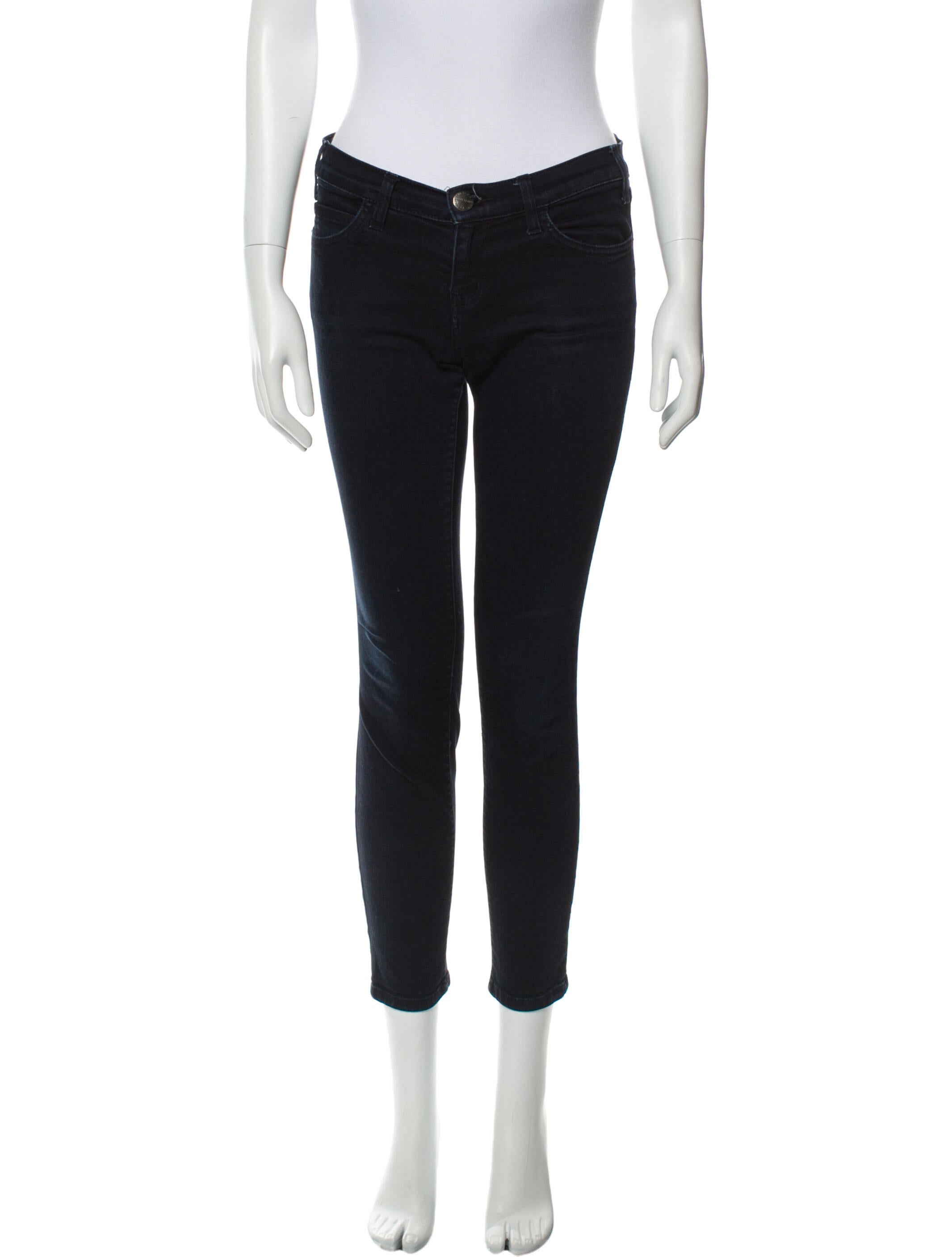 Current/Elliott Low-Rise Skinny Leg Jeans