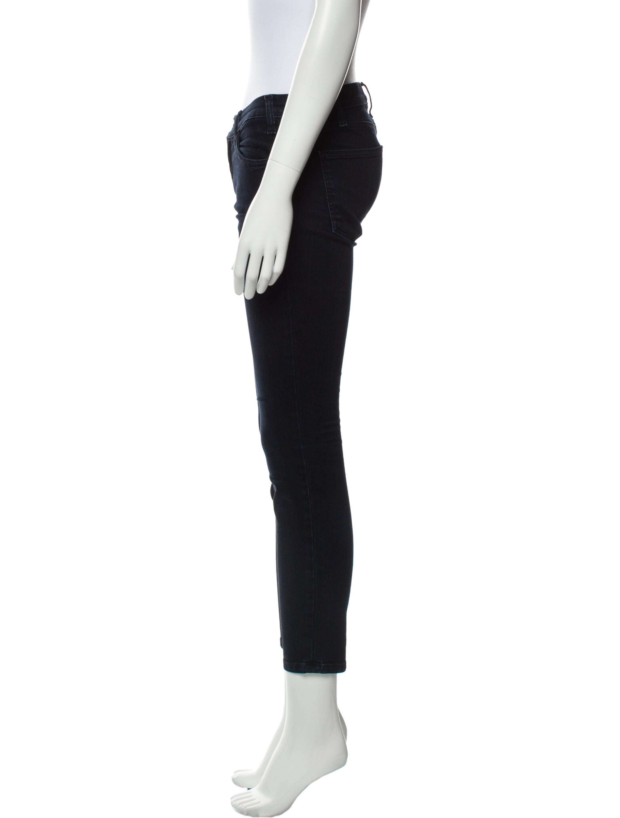 Current/Elliott Low-Rise Skinny Leg Jeans