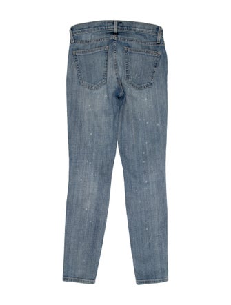 Current/Elliott Low-Rise Skinny Leg Jeans