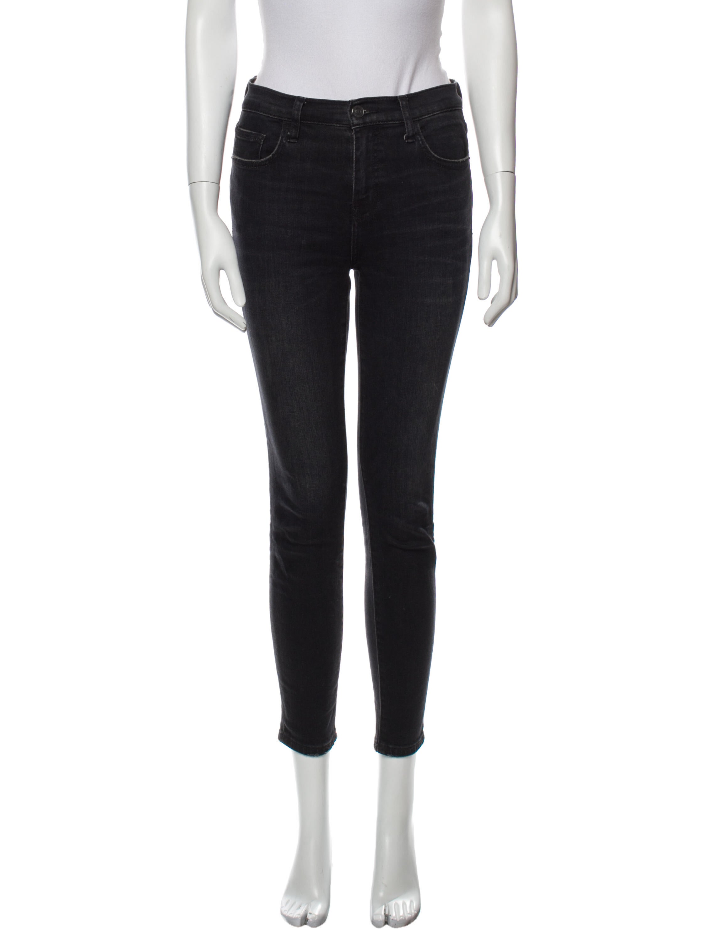 Current/Elliott Mid-Rise Skinny Leg Jeans