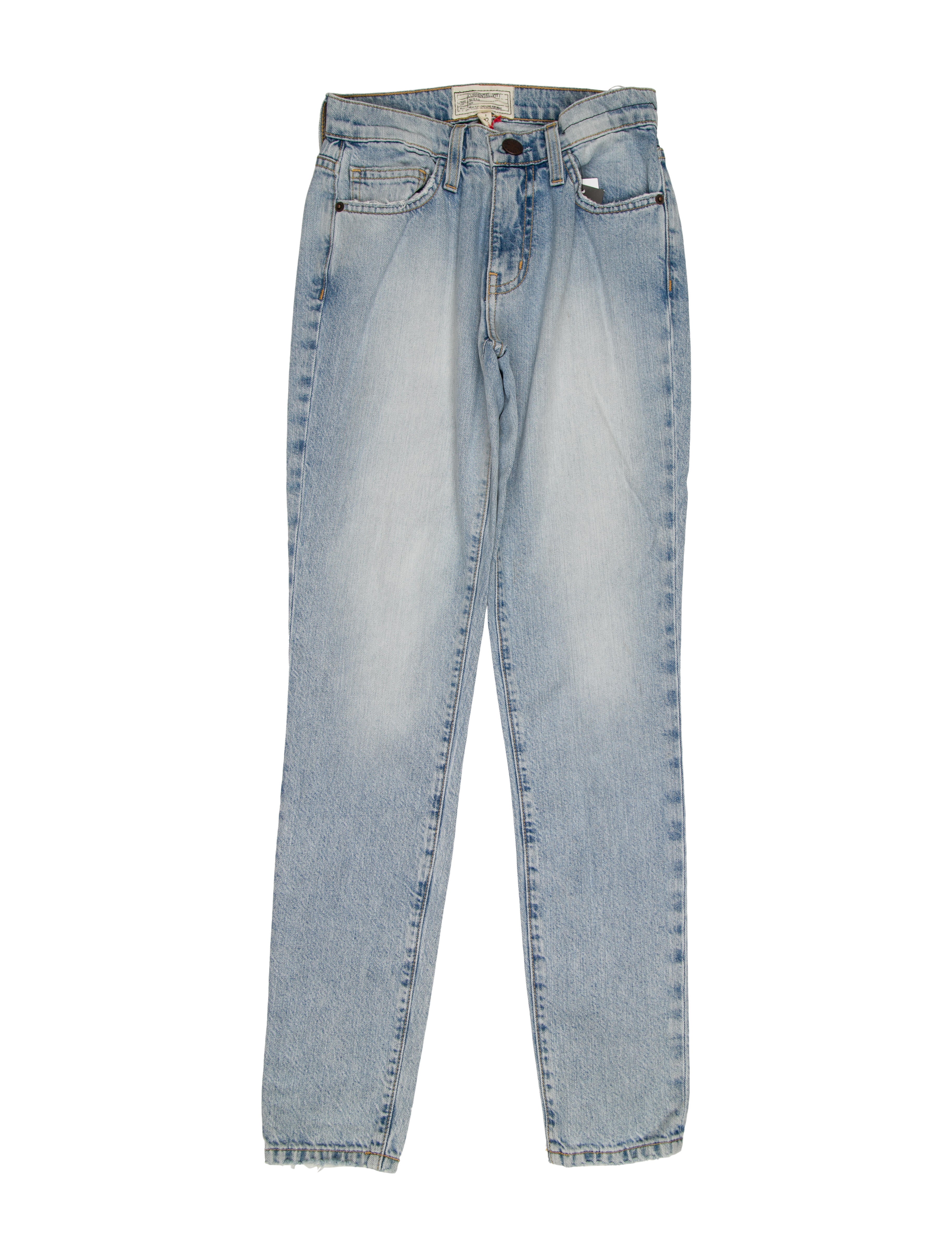 Current/Elliott Mid-Rise Skinny Leg Jeans