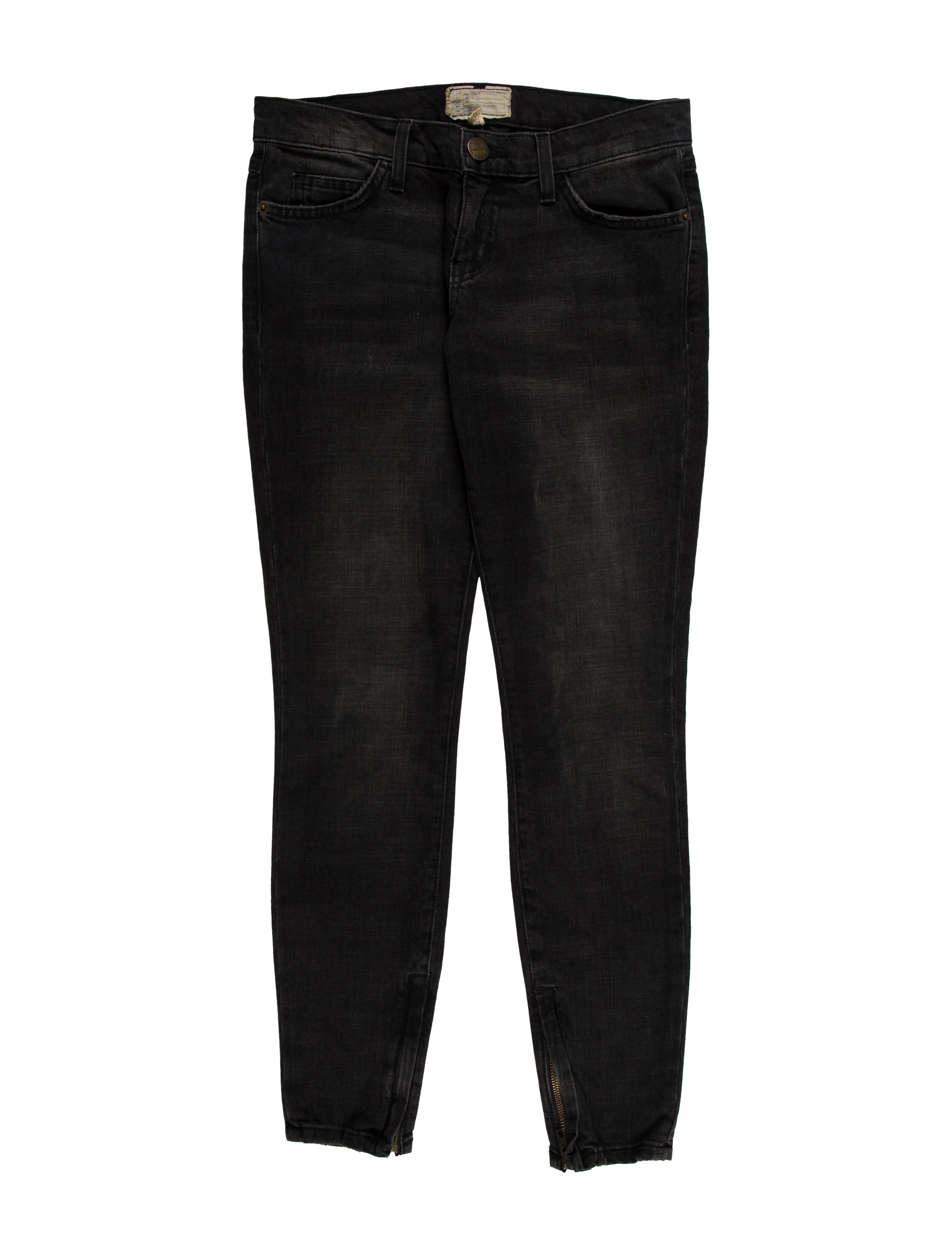 Current/Elliott Mid-Rise Skinny Leg Jeans
