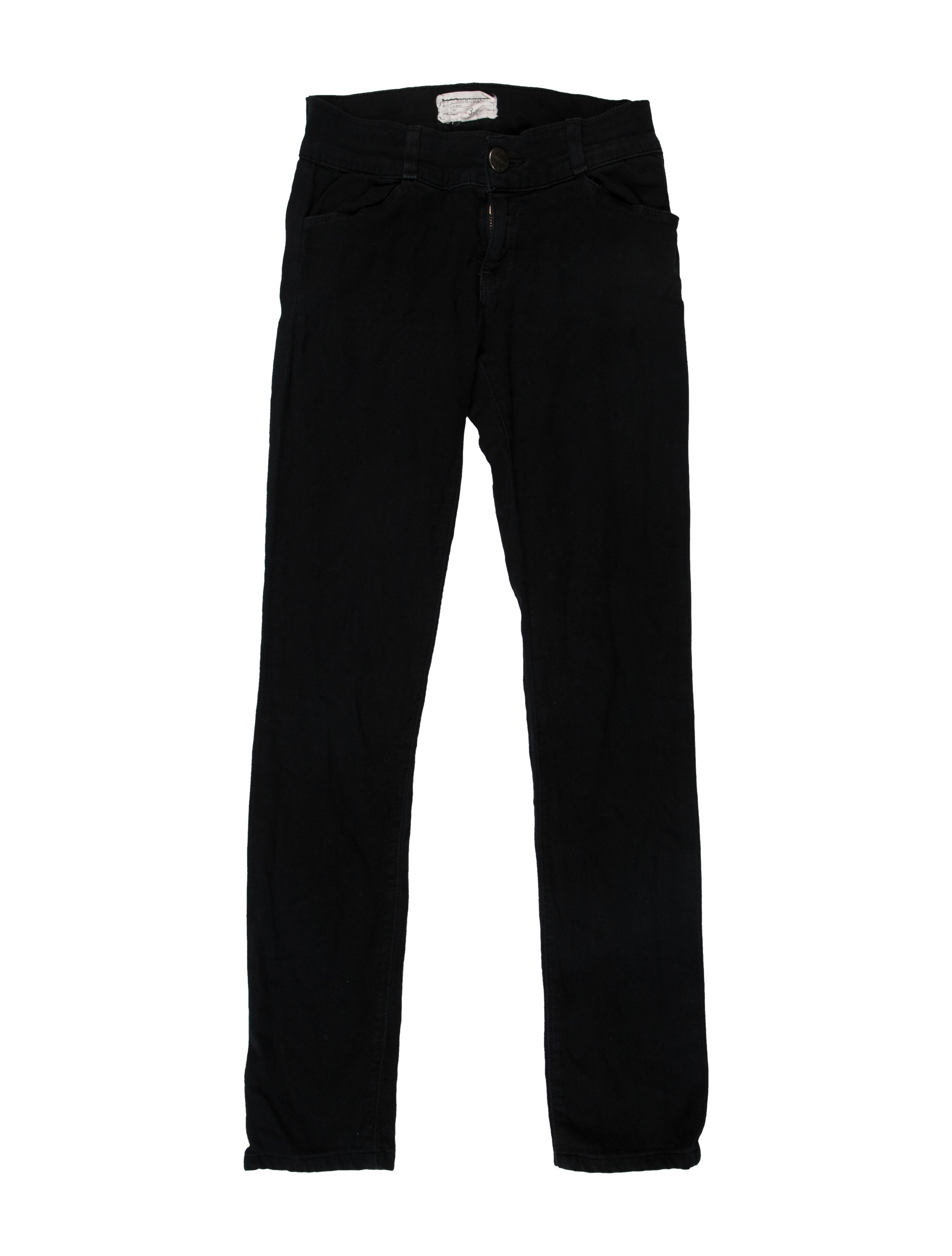 Current/Elliott Low-Rise Skinny Leg Jeans