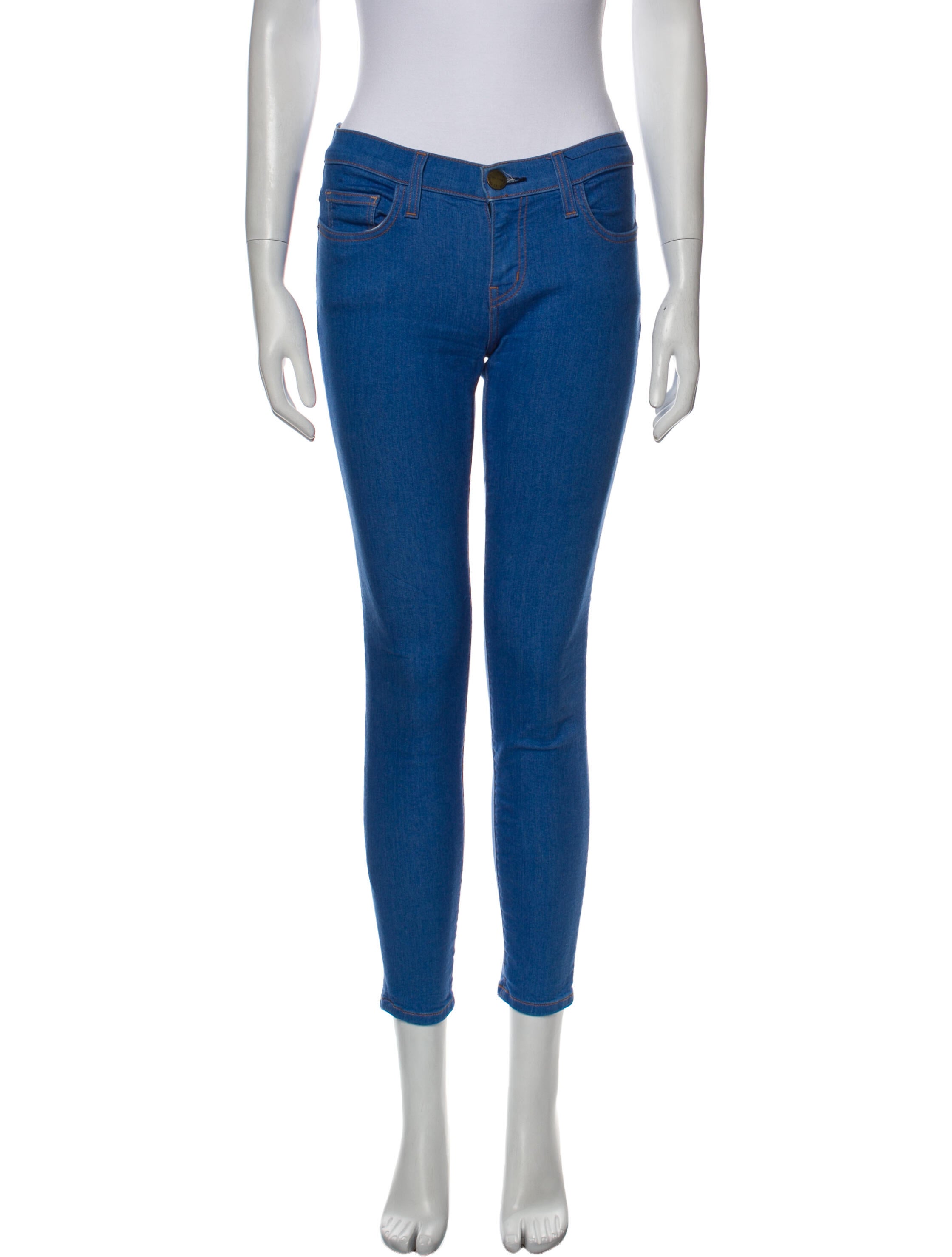 Current/Elliott Low-Rise Skinny Leg Jeans