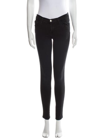 Current/Elliott Low-Rise Skinny Leg Jeans