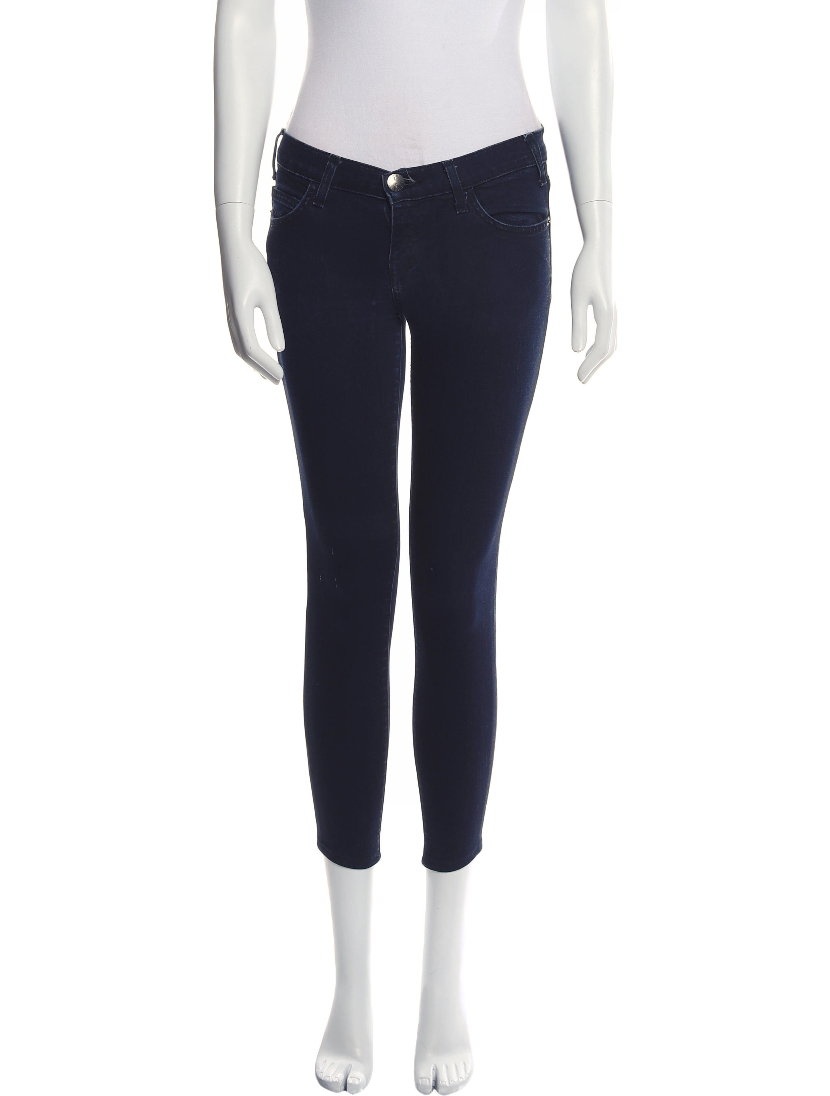 Current/Elliott Low-Rise Skinny Leg Jeans