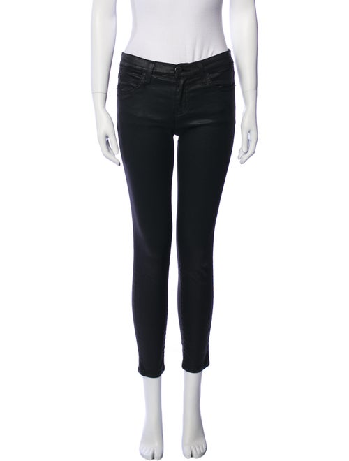 Current/Elliott Mid-Rise Skinny Leg Jeans