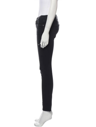 Current/Elliott Mid-Rise Skinny Leg Jeans
