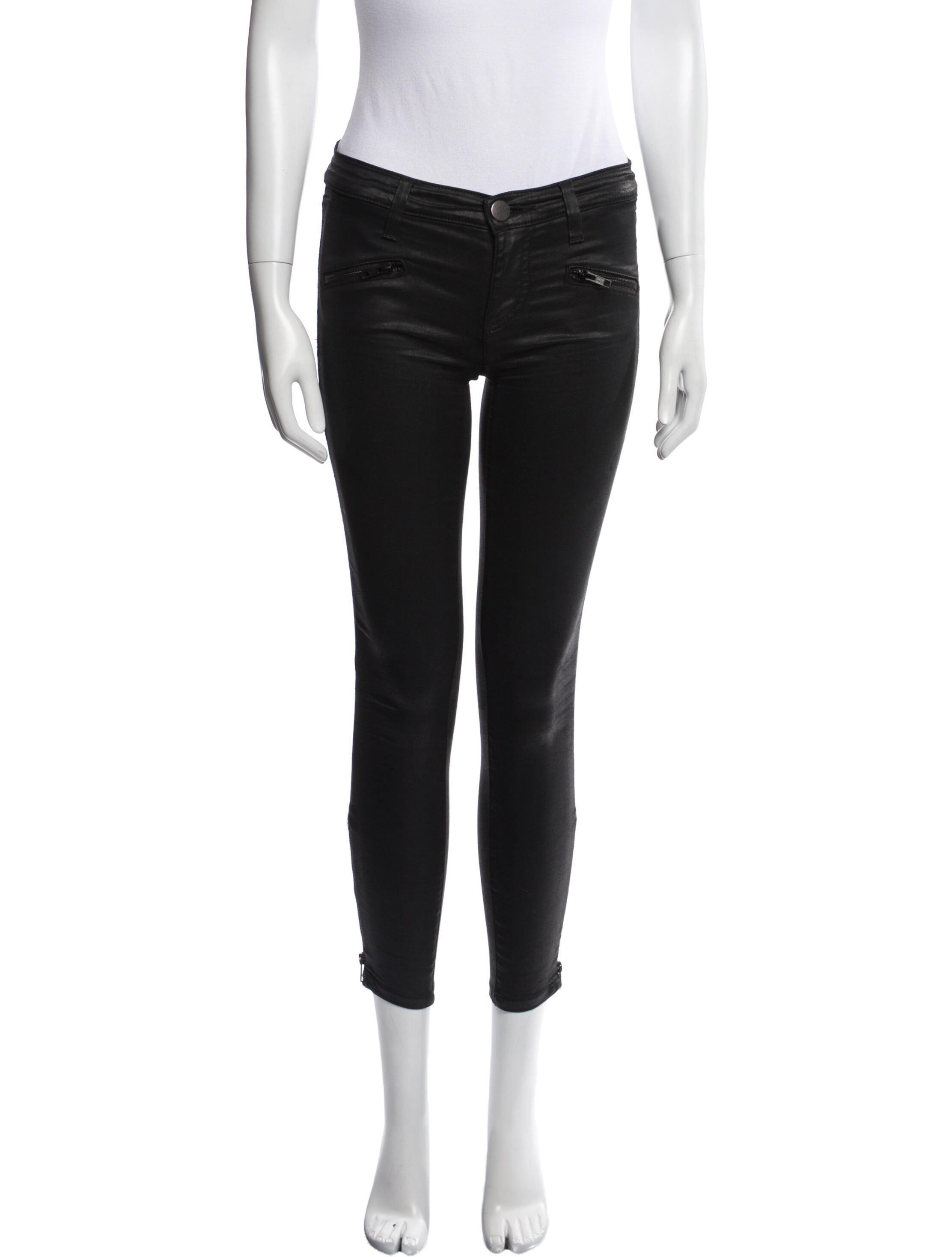 Current/Elliott Mid-Rise Skinny Leg Jeans