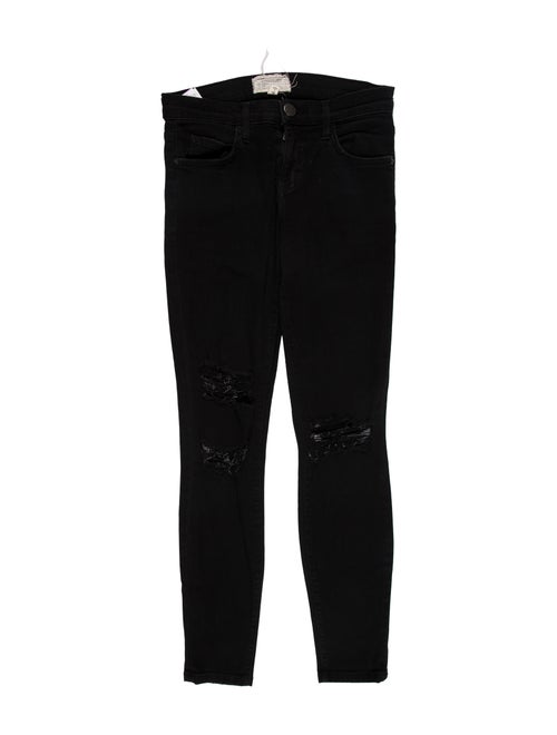 Current/Elliott Mid-Rise Skinny Leg Jeans