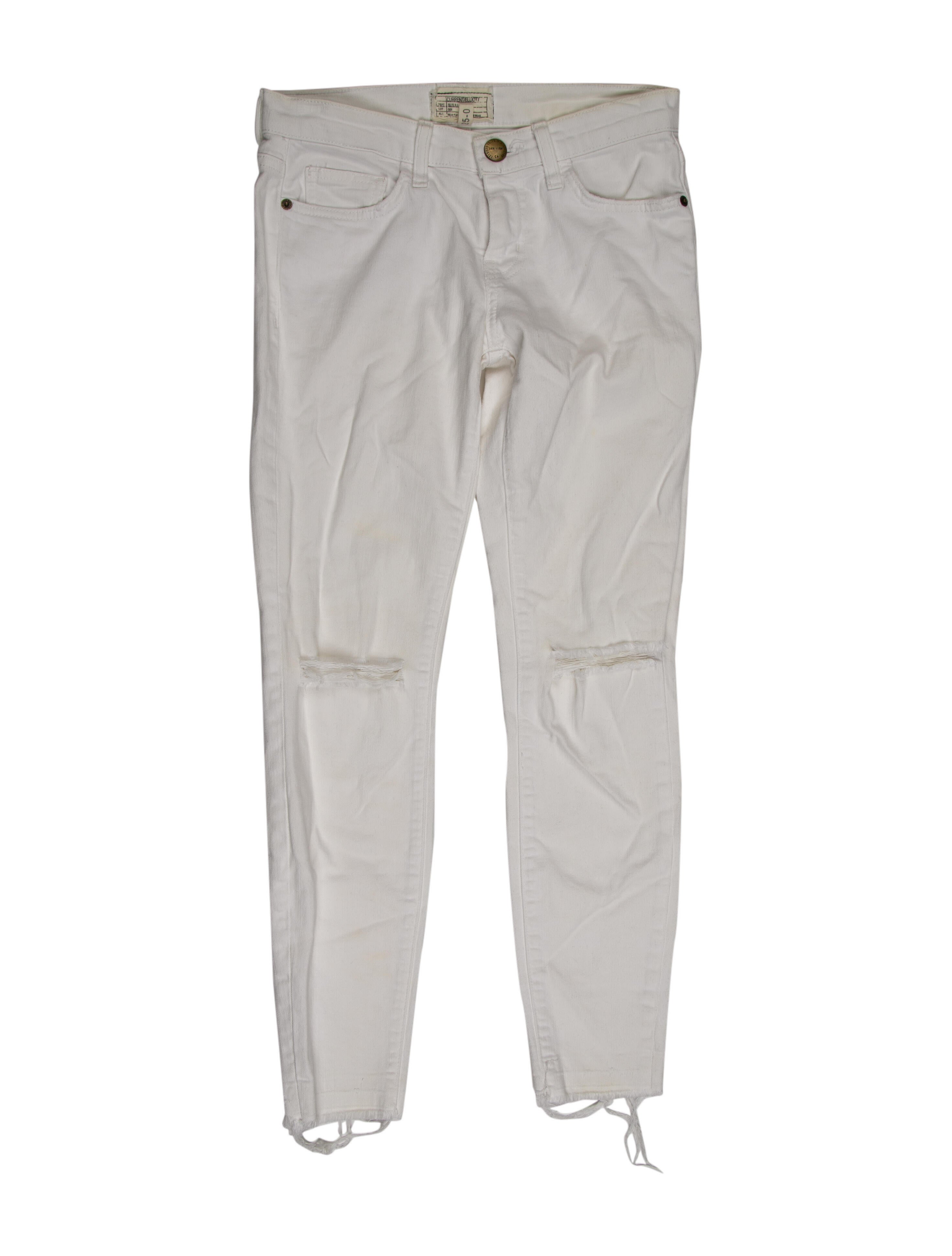 Current/Elliott Mid-Rise Skinny Leg Jeans