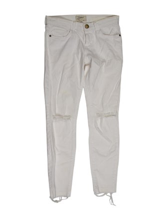 Current/Elliott Mid-Rise Skinny Leg Jeans