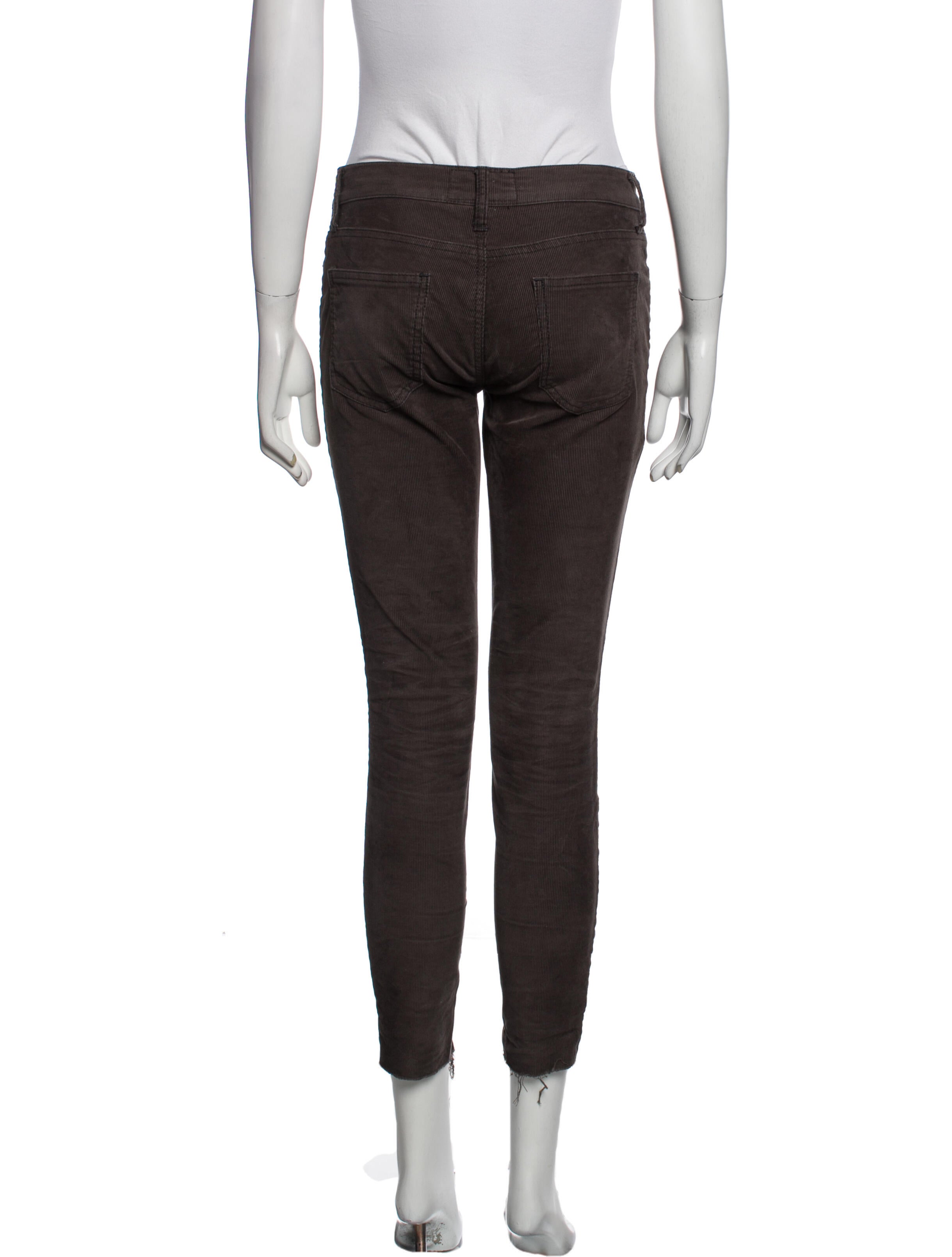 Current/Elliott Mid-Rise Skinny Leg Jeans