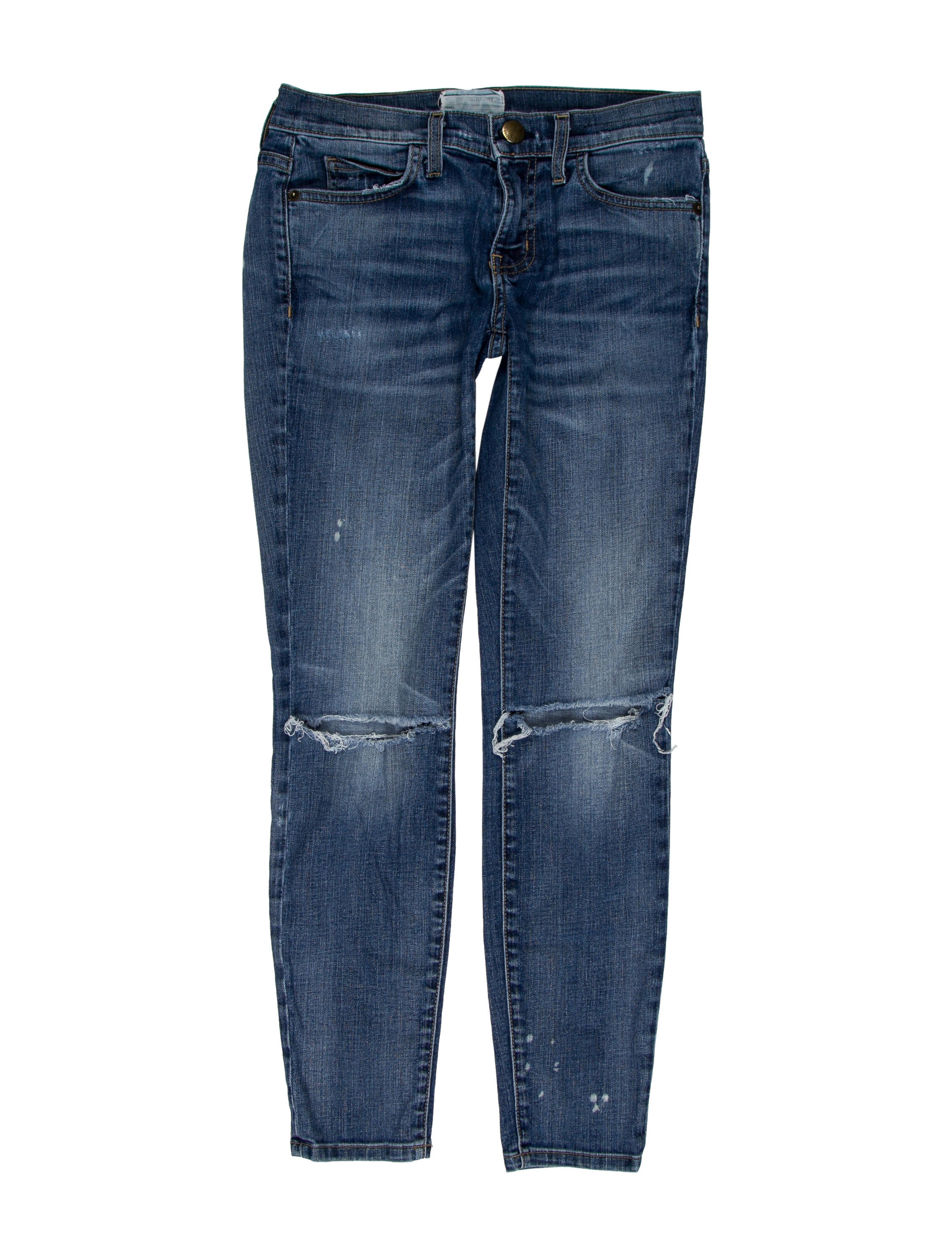 Current/Elliott Low-Rise Skinny Leg Jeans