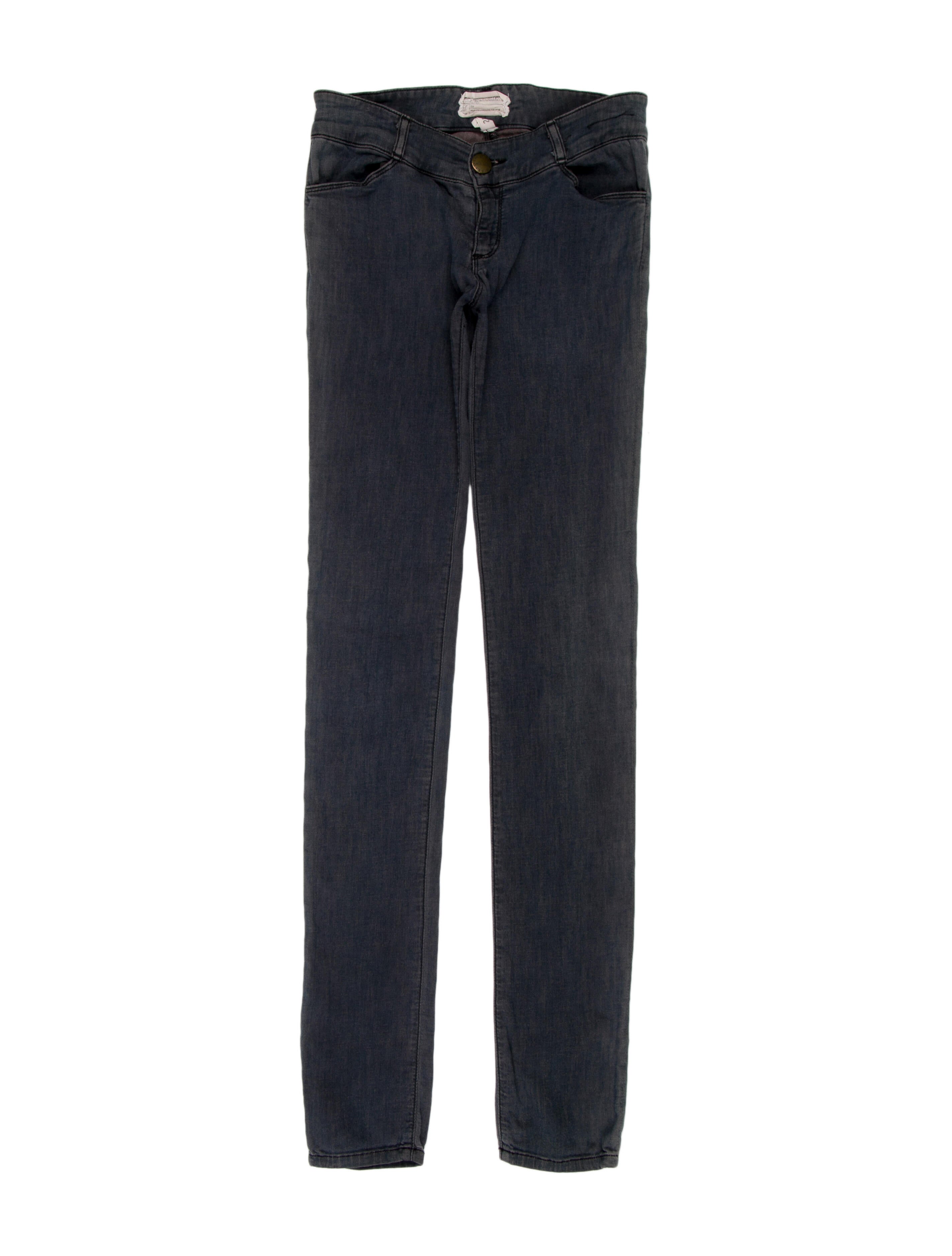 Current/Elliott Low-Rise Skinny Leg Jeans