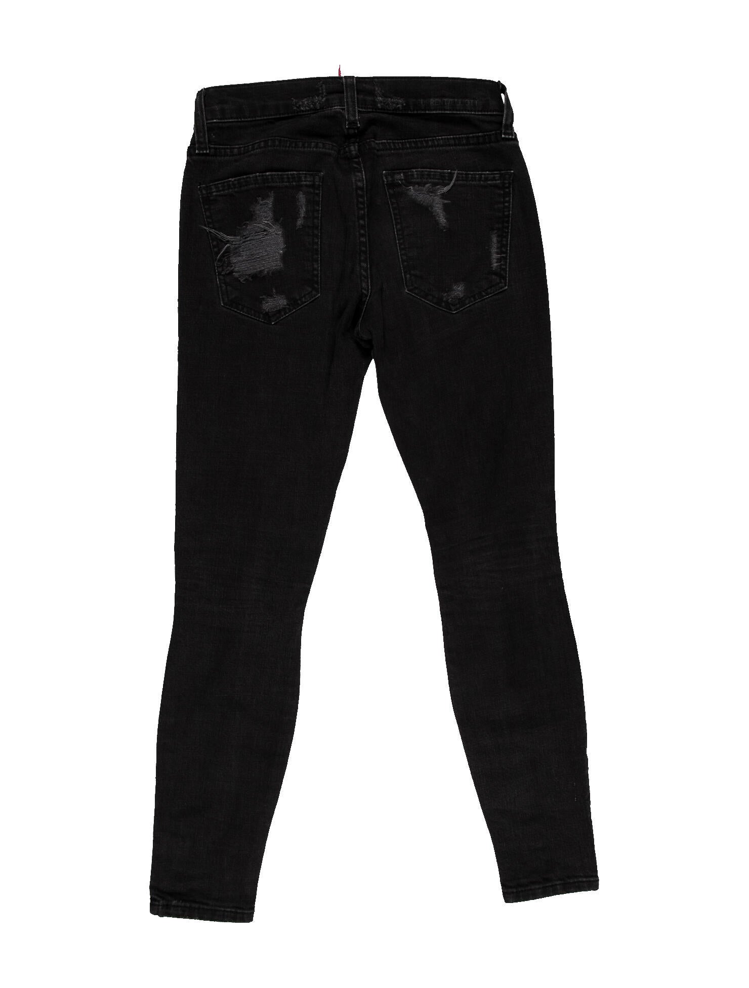 Current/Elliott Low-Rise Skinny Leg Jeans