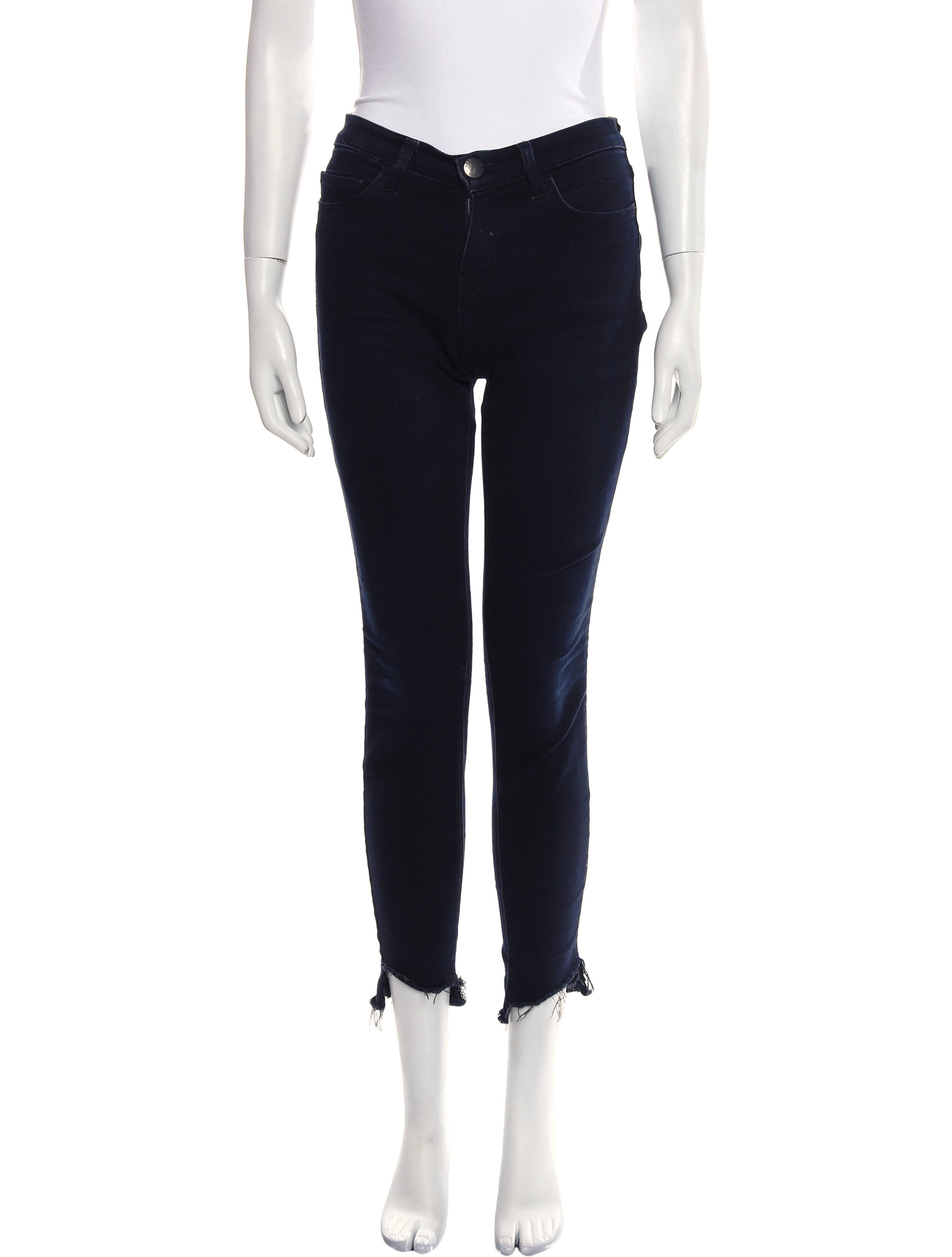 Current/Elliott Mid-Rise Skinny Leg Jeans