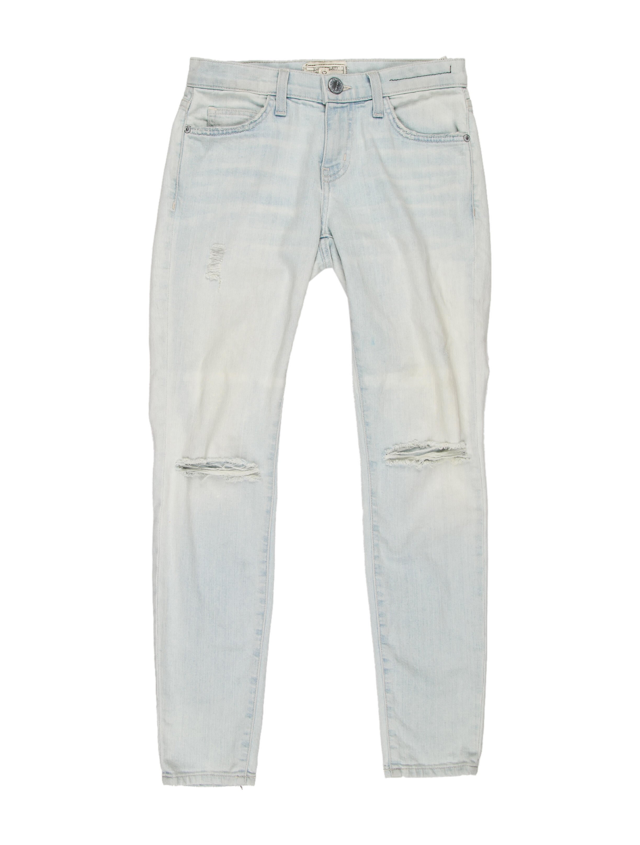 Current/Elliott Low-Rise Skinny Leg Jeans