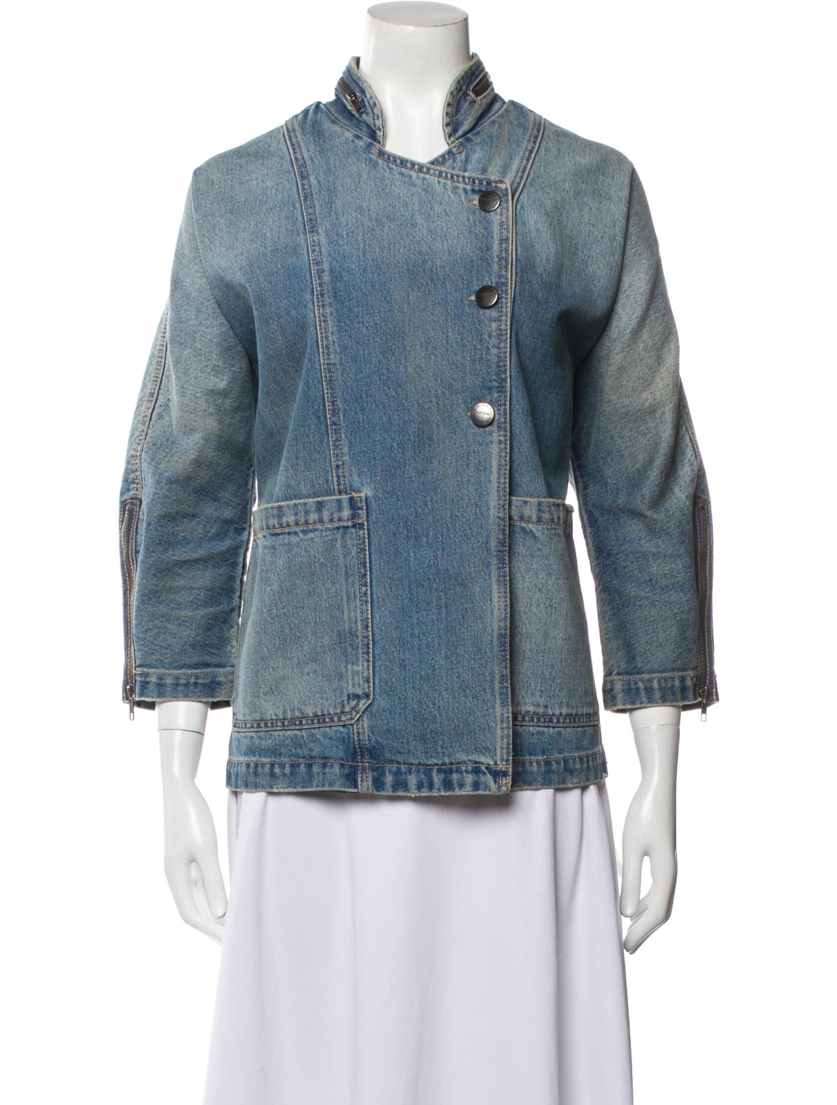 Current/Elliott Denim Jacket Blue Jackets, Clothing WCU84931 The