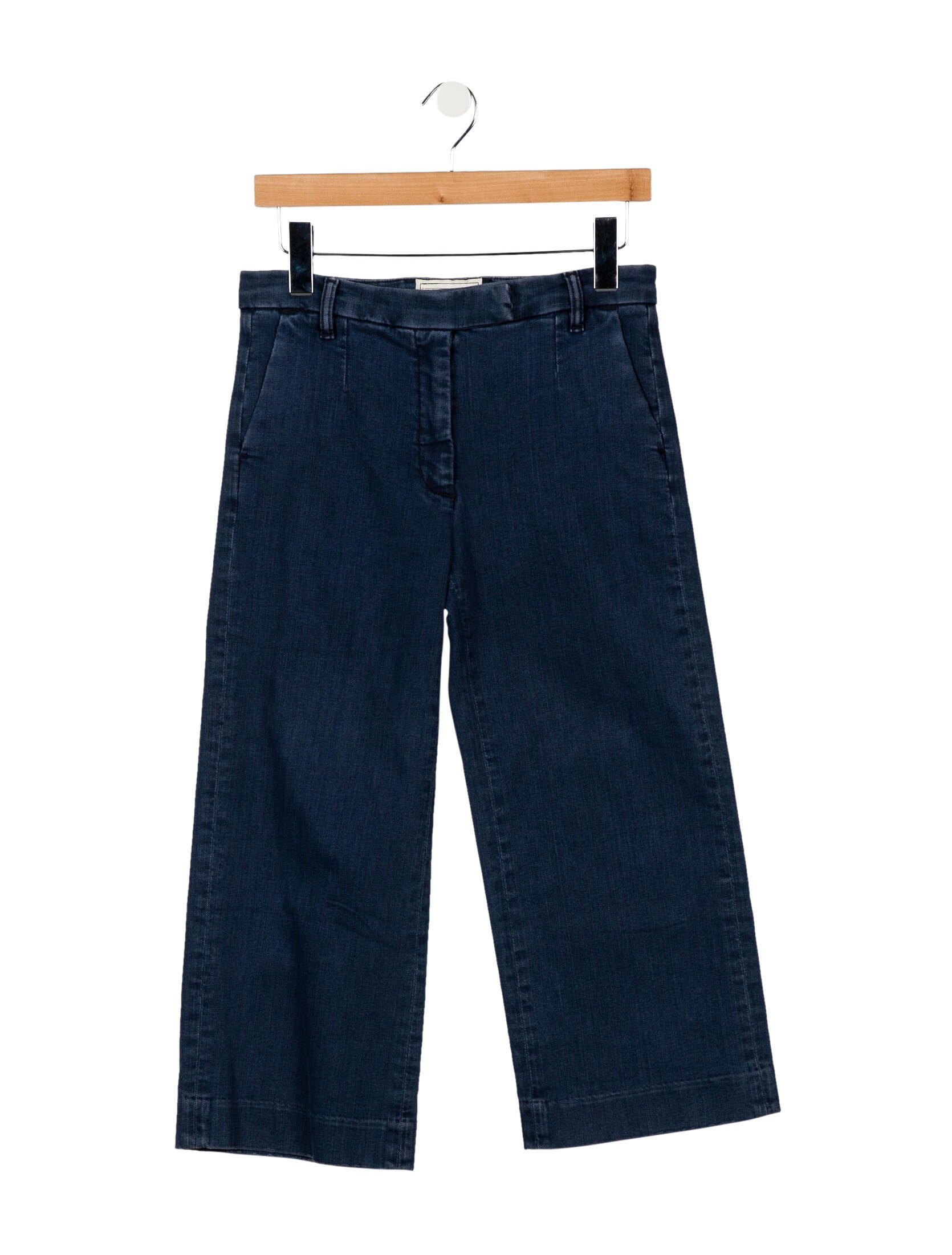 Current/Elliott Mid-Rise Wide Leg Jeans
