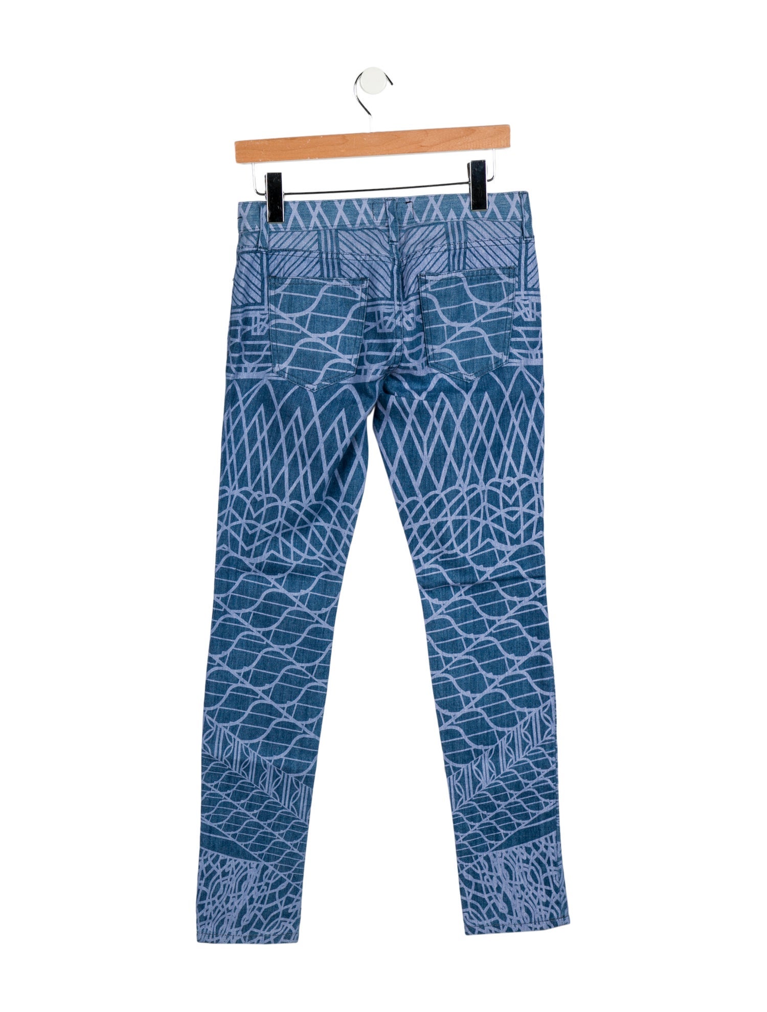 Current/Elliott Printed Straight Leg Pants
