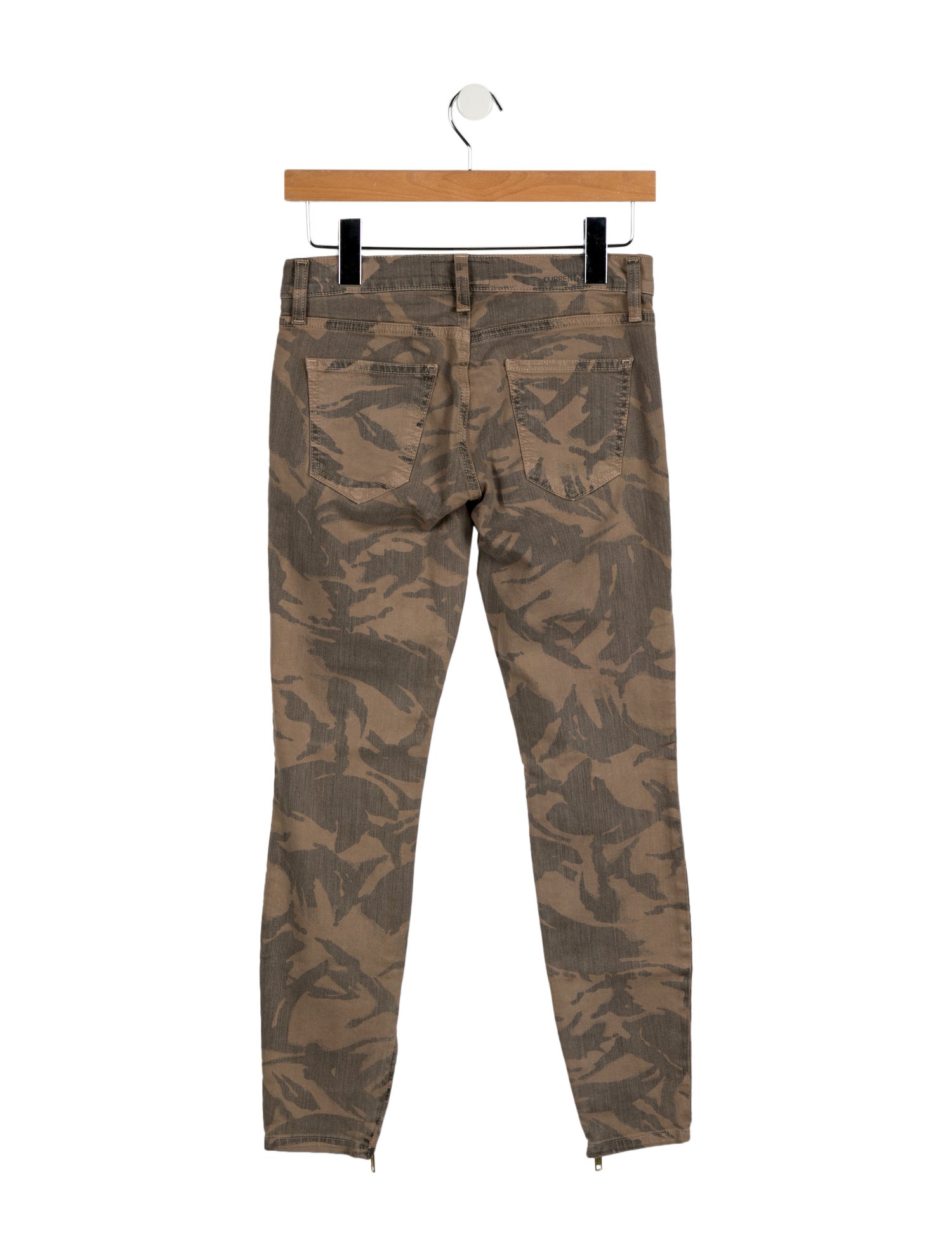 Current/Elliott Low-Rise Skinny Leg Jeans