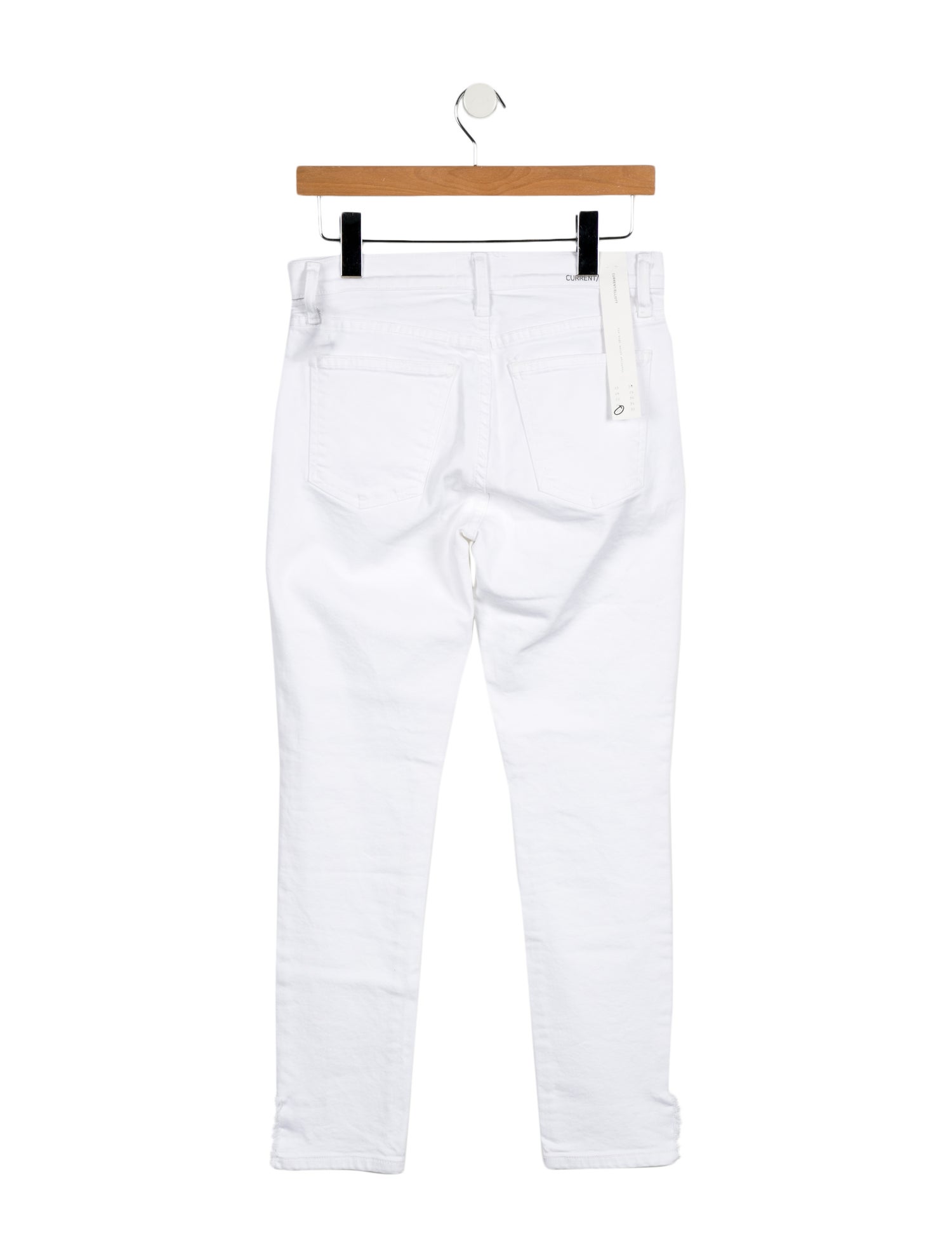 Current/Elliott Mid-Rise Skinny Leg Jeans