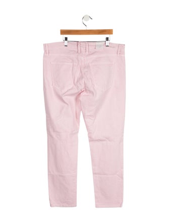 Current/Elliott Mid-Rise Straight Leg Jeans