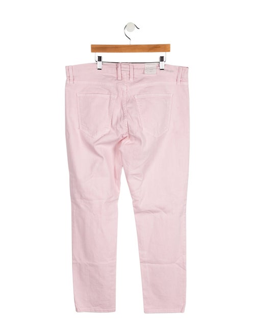 Current/Elliott Mid-Rise Straight Leg Jeans